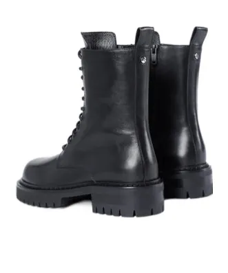 35Mm Osmo Double-Buckle Leather Boots