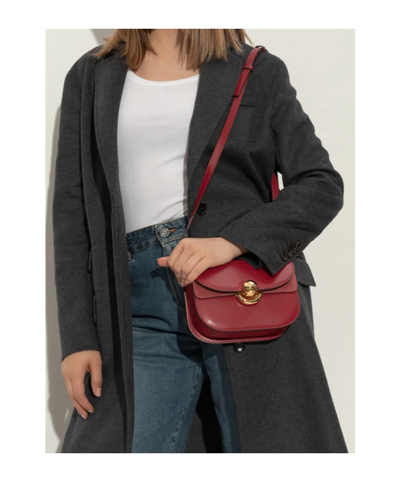 Sfera Leather Shoulder Bag