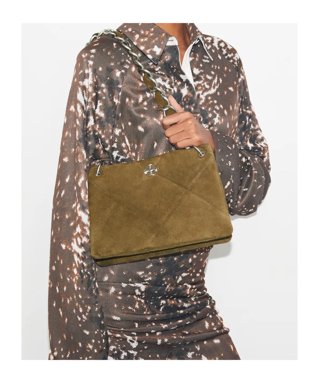 Small Kira Quilted Chain Shoulder Bag