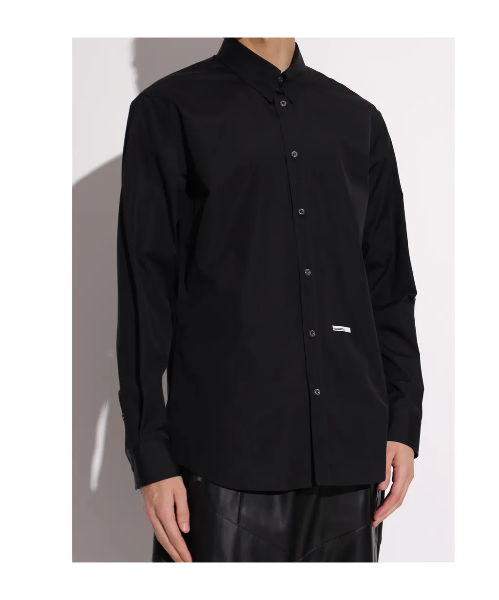 Dsquared2 Logo Printed Buttoned Shirt