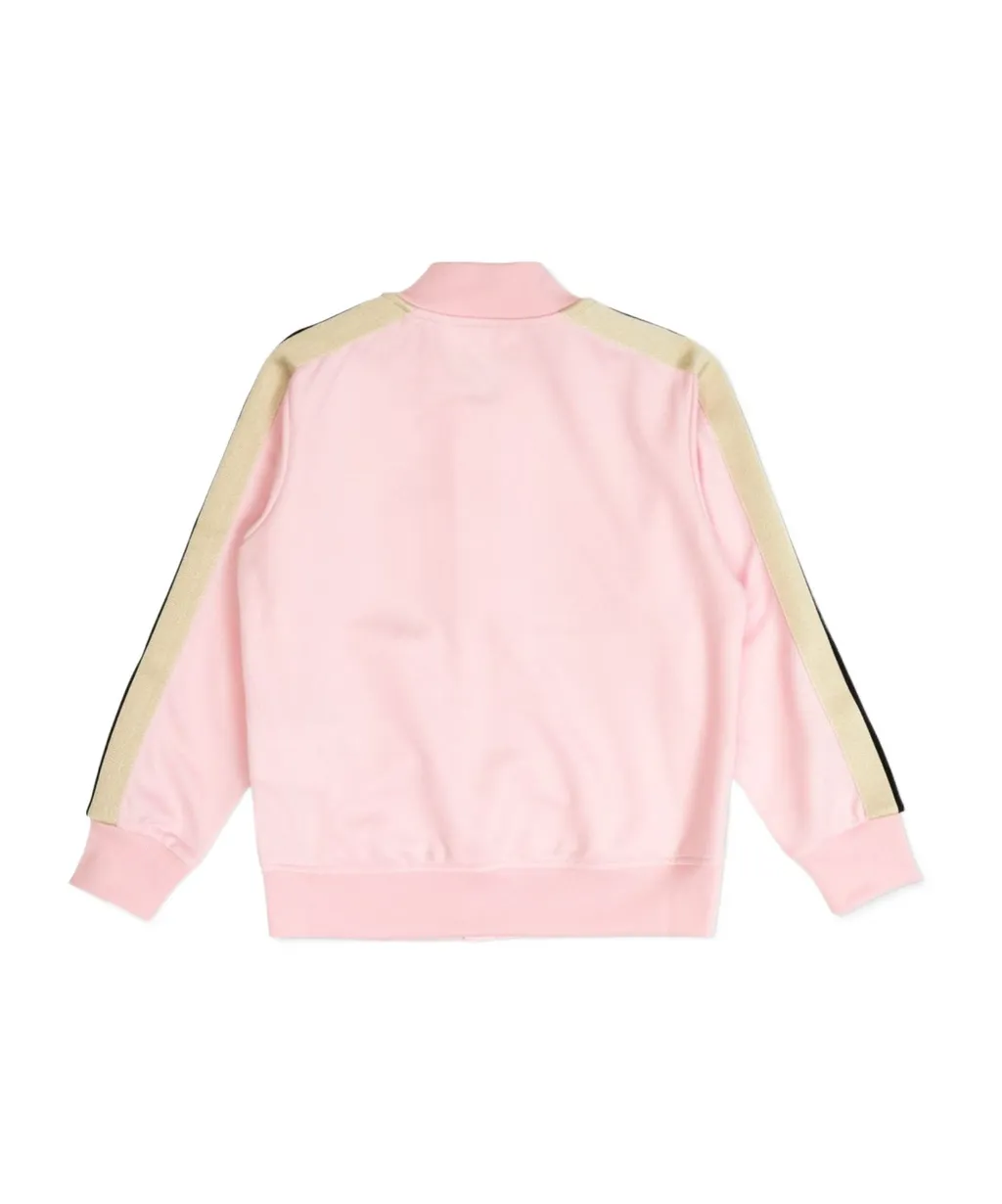 Palm Angels Kids Zip-Up Hoodie
