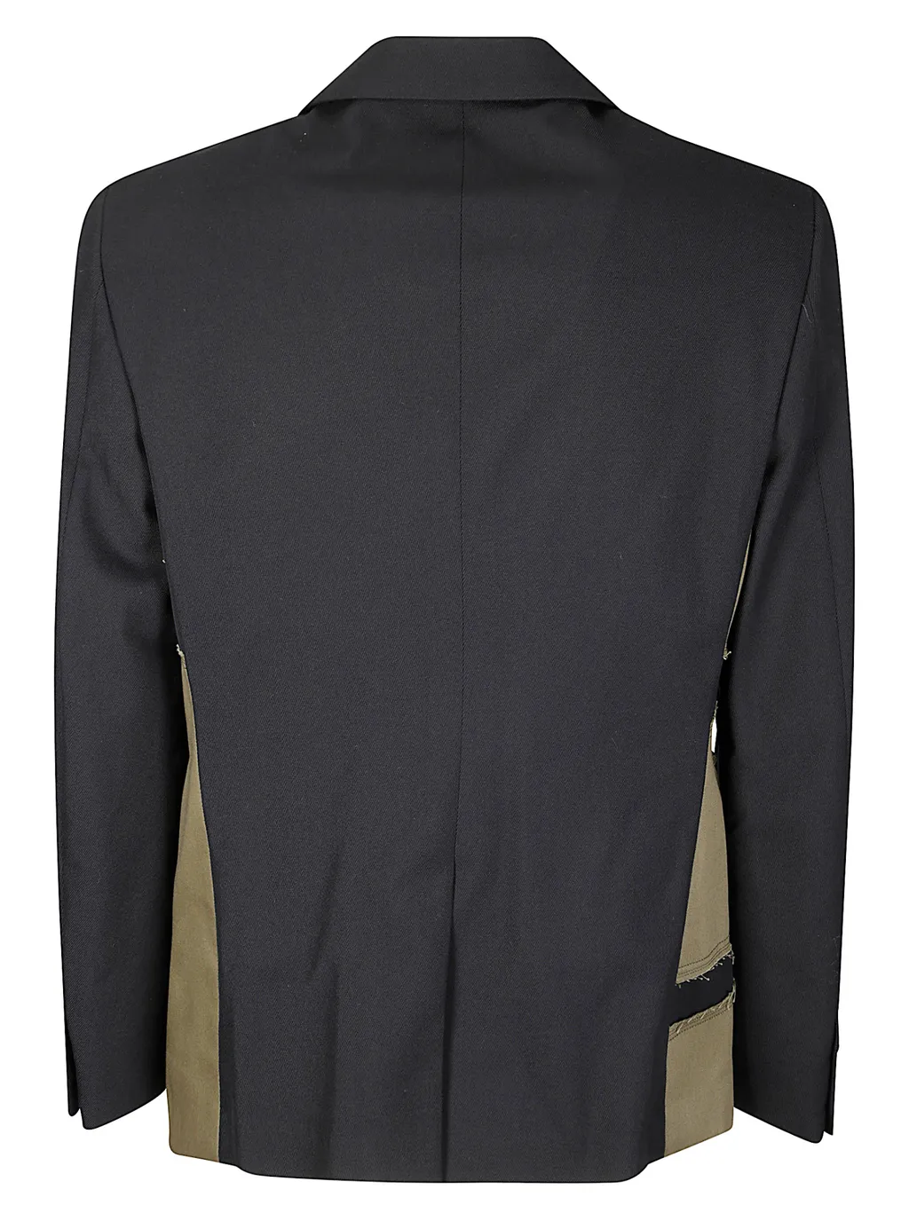 Comme Des GarÇOns Homme Plus Single-Breasted Paneled Blazer