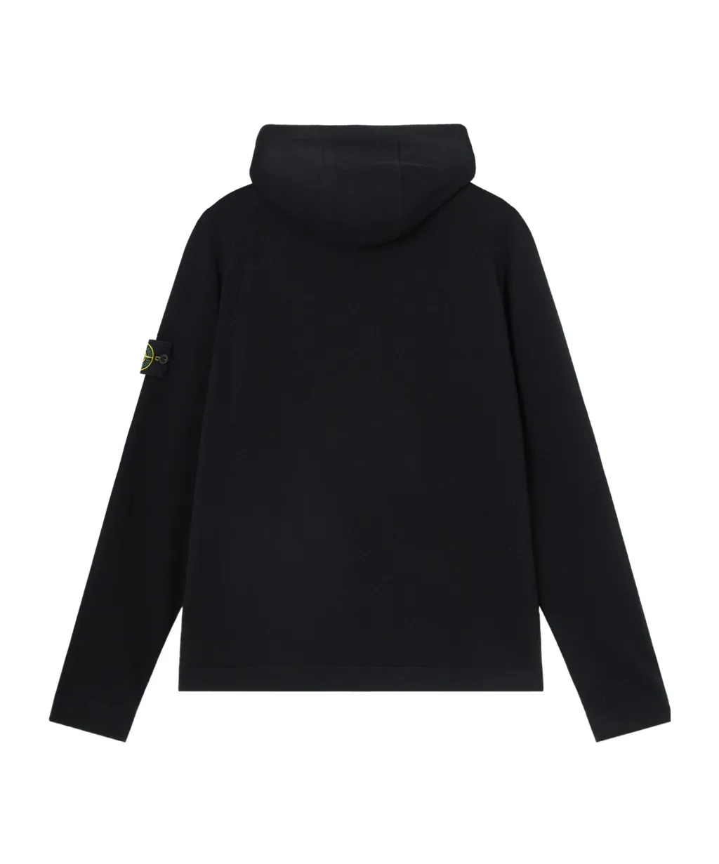 Stone Island Long Sleeve Logo Patch Hoodie