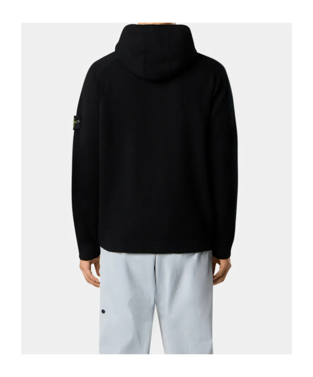 Stone Island Long Sleeve Logo Patch Hoodie