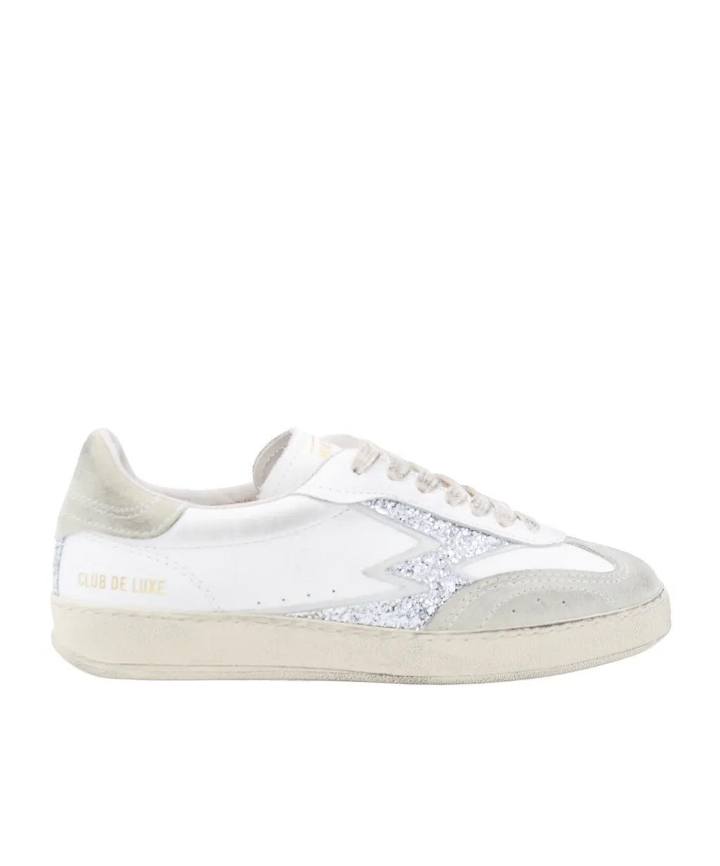 Moaconcept Glitter Detailed Lace-Up Sneakers