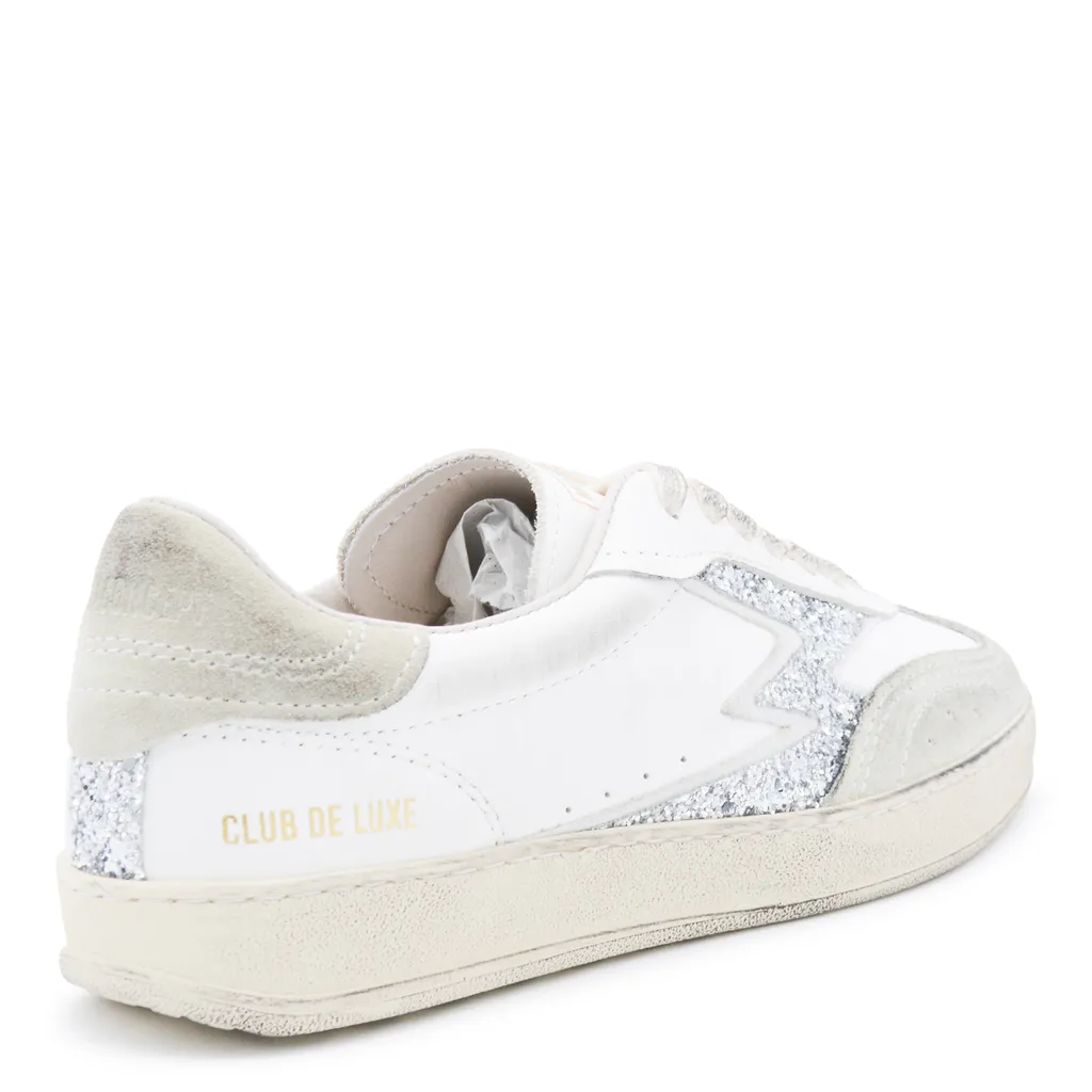 Moaconcept Glitter Detailed Lace-Up Sneakers