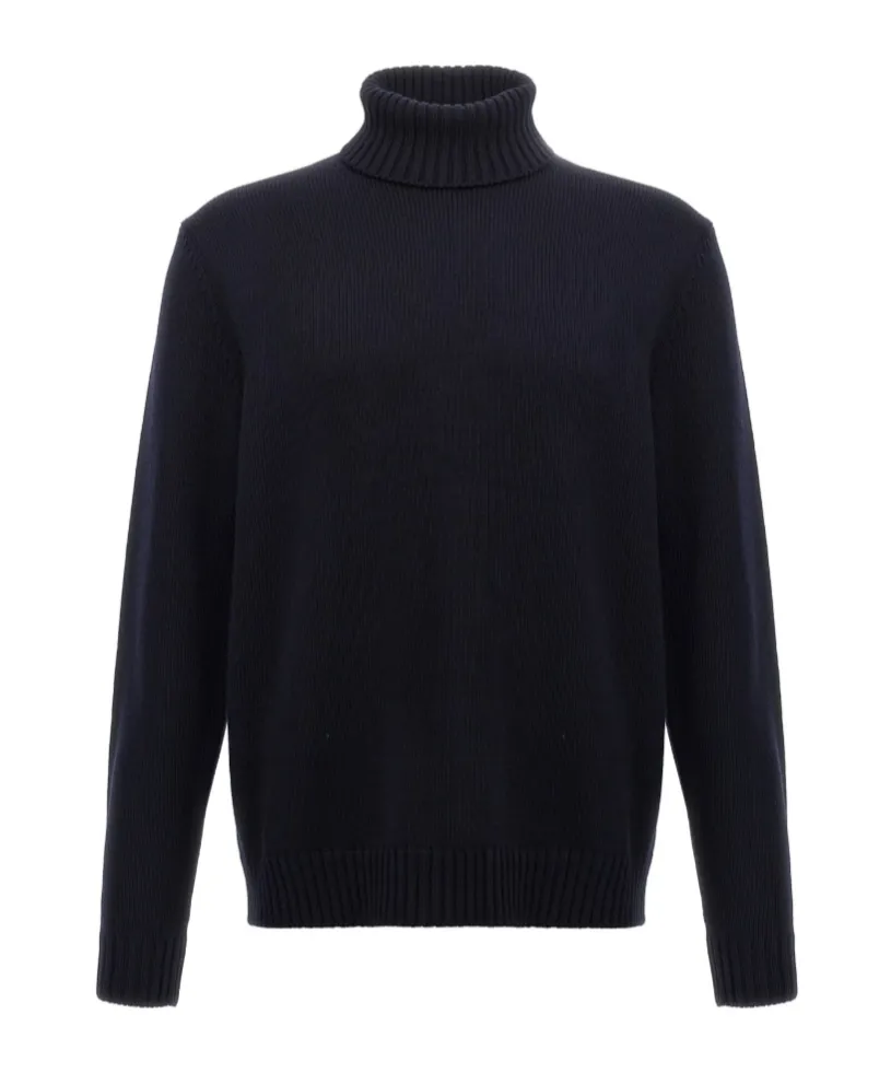 Zanone Turtleneck Wool Knitwear