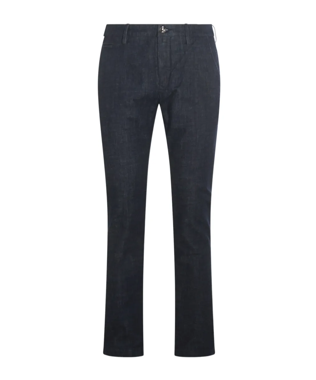 Jacob Cohen Logo Patch Slim Fit Jeans