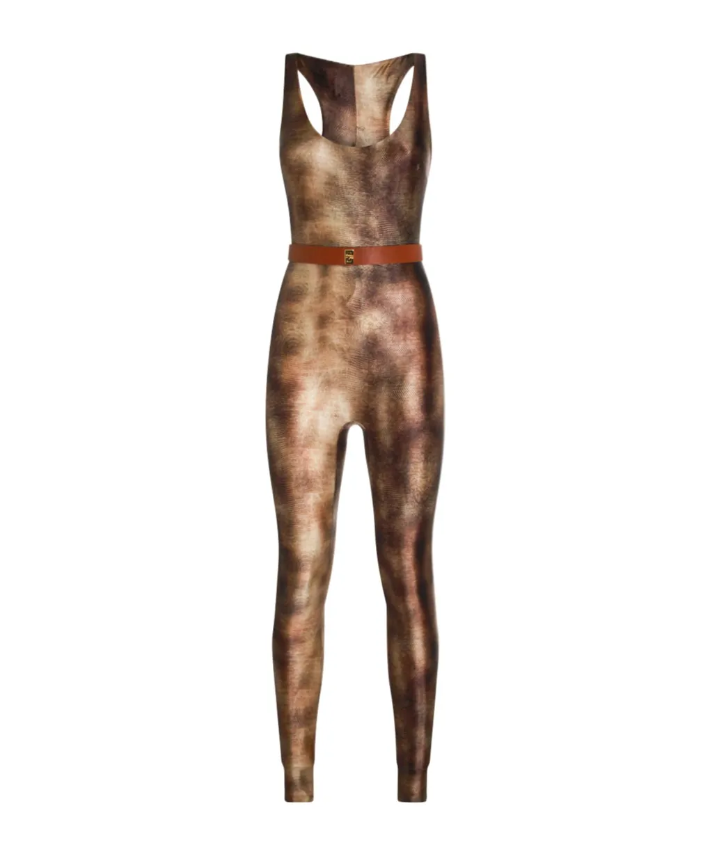 Elisabetta Franchi Printed Jumpsuit
