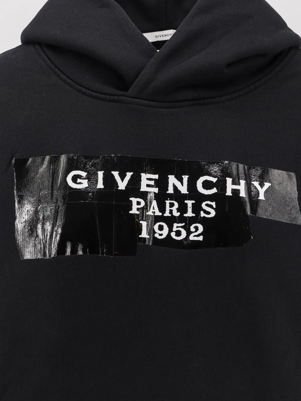 Givenchy Logo Printed Drawstring Hoodie