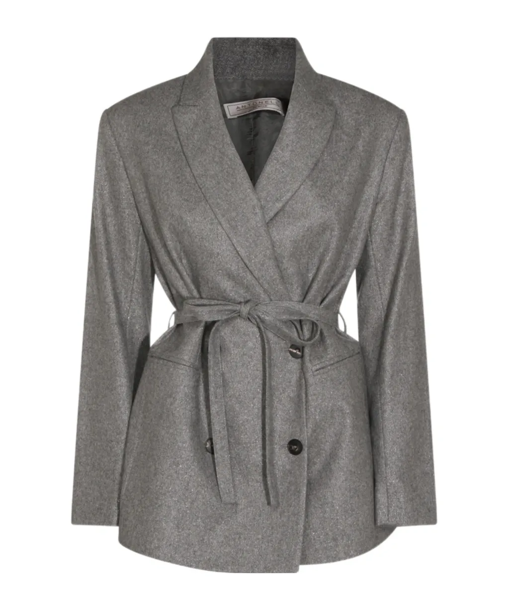 Double-Breasted Suit Jacket