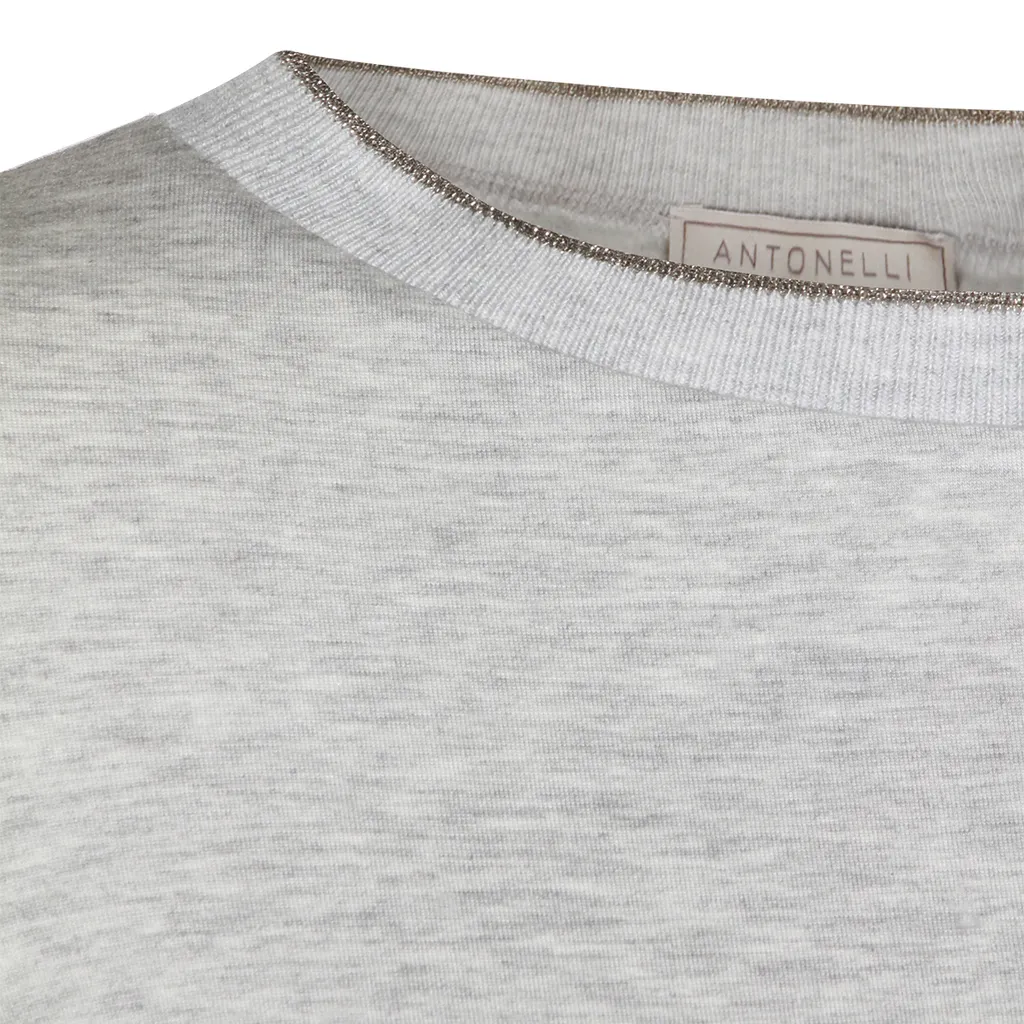 Antonelli Firenze Crewneck Long-Sleeved T-Shirt