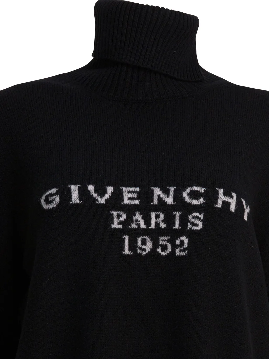 Logo-Detail Turtleneck Sweater