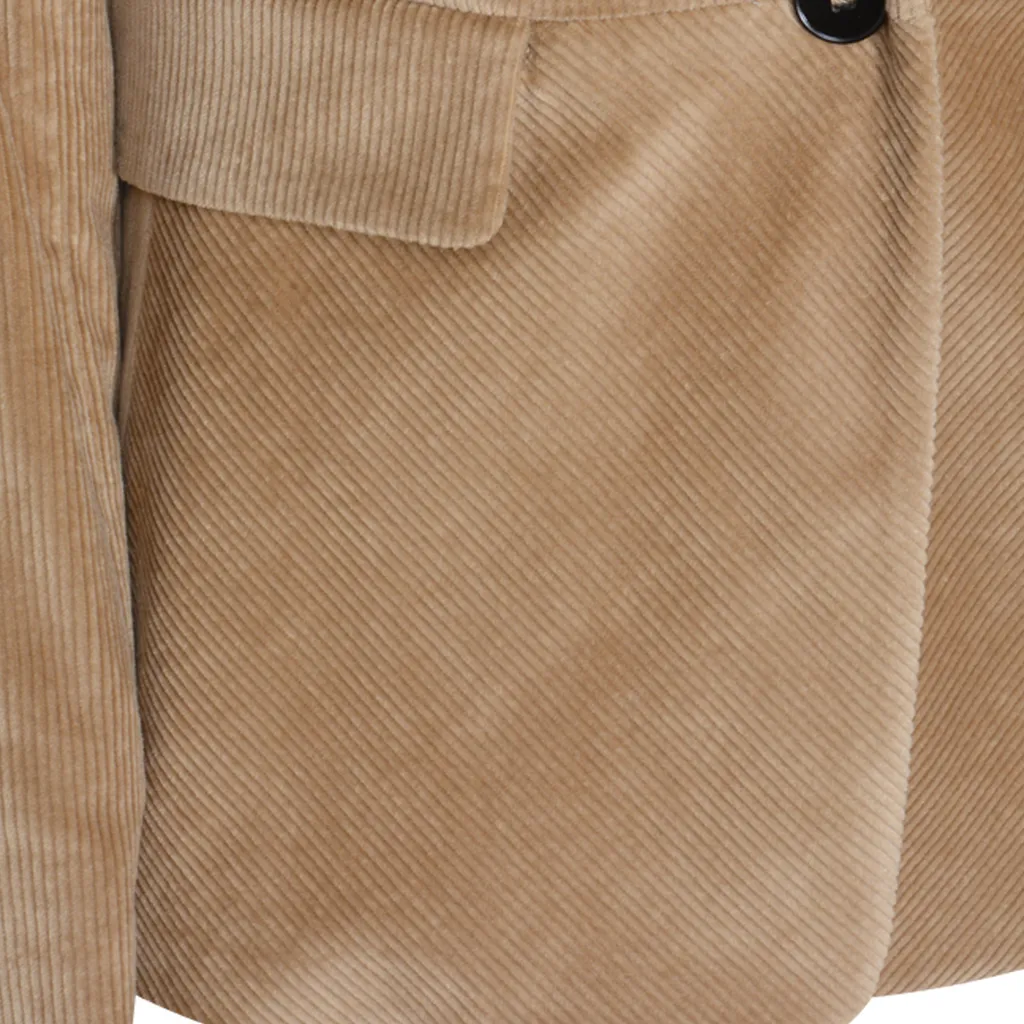 Antonelli Firenze Single-Breasted Corduroy Jacket