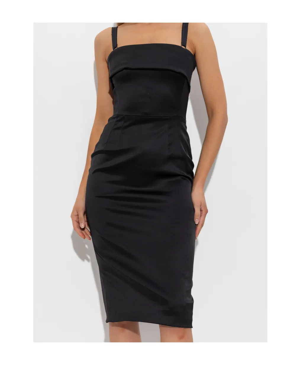 Satin Strap Dress