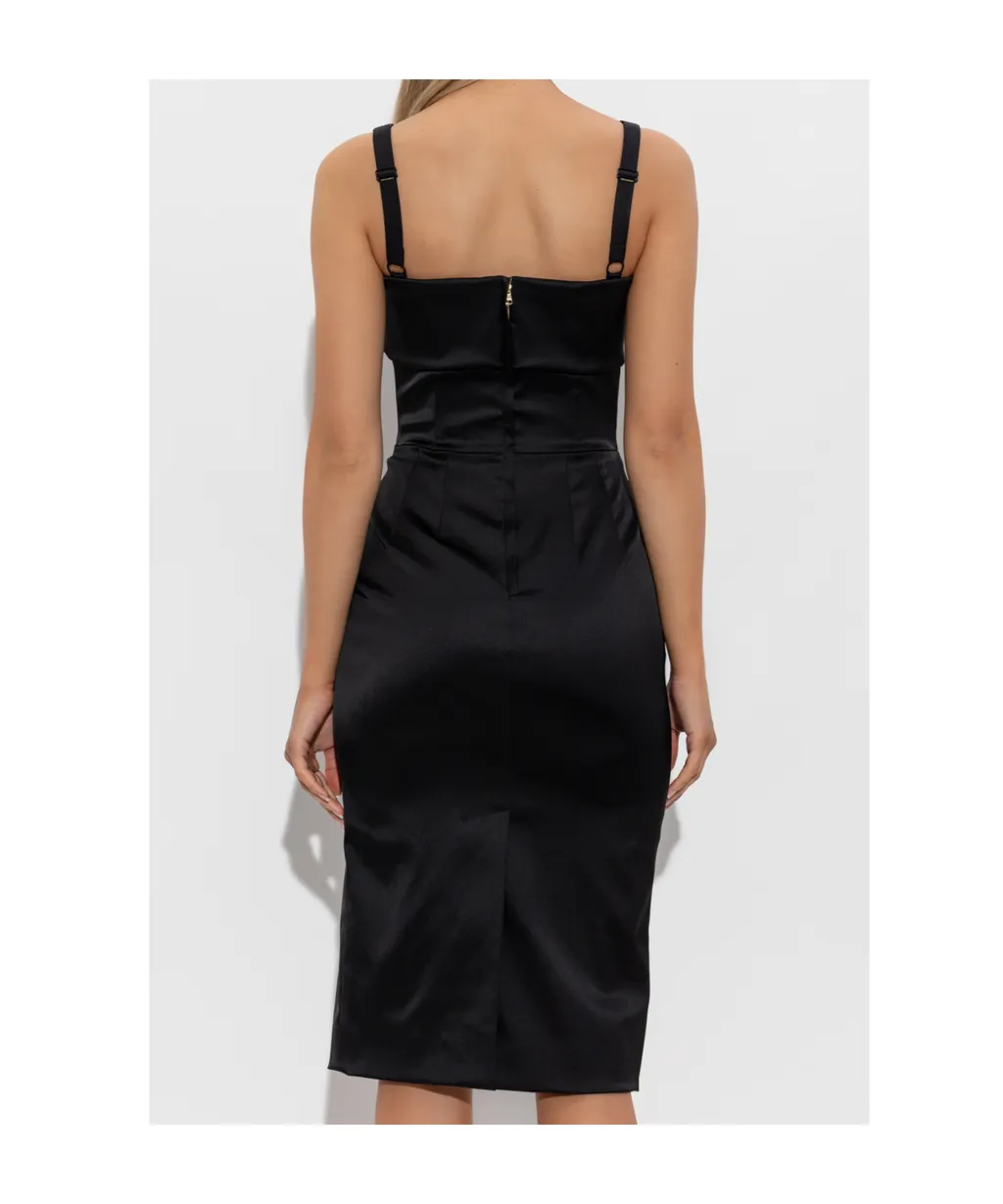 Satin Strap Dress