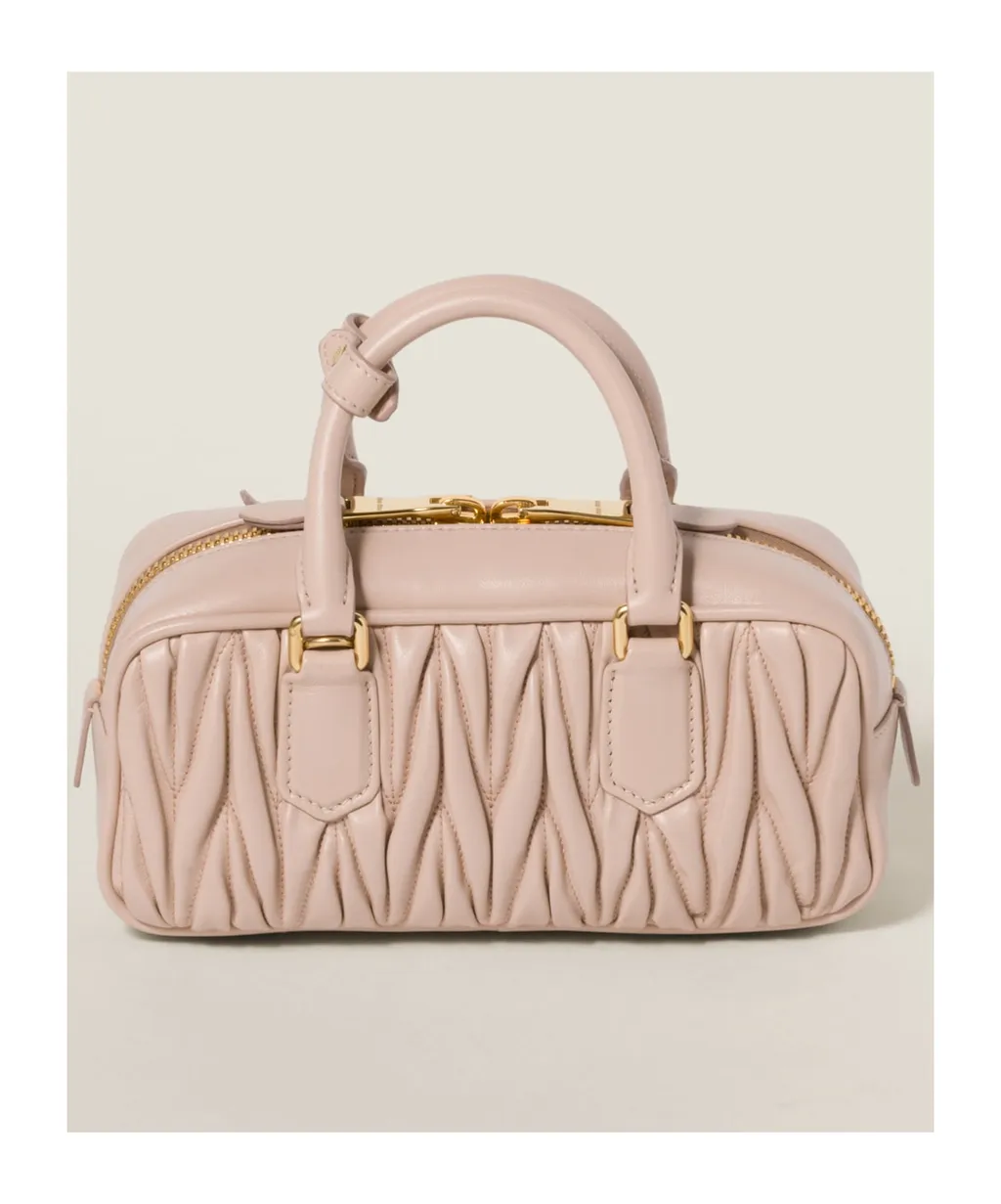 Arcadie Matelassé Nappa Leather Bag