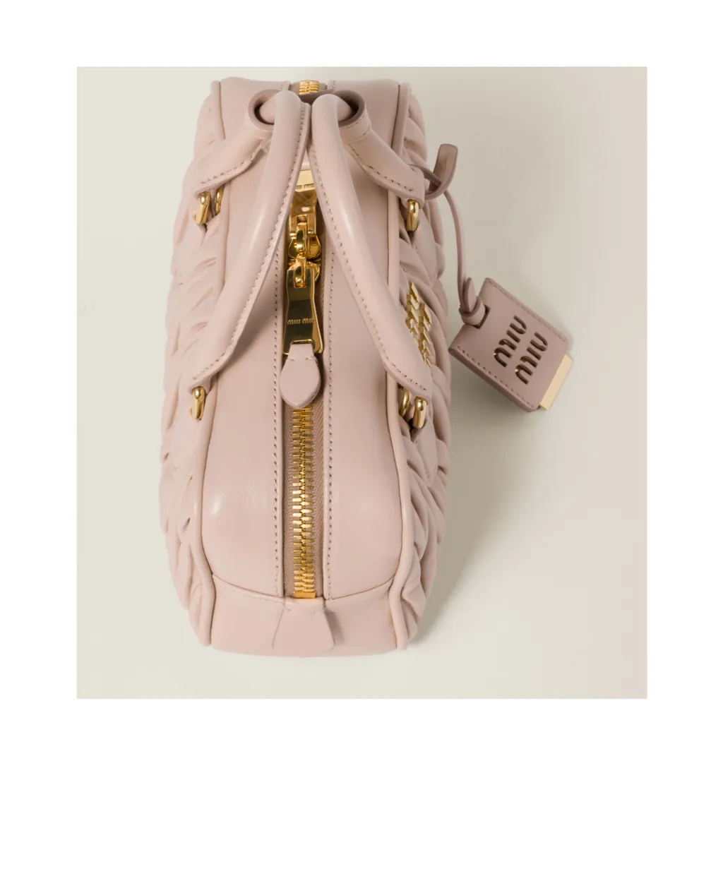 Arcadie Matelassé Nappa Leather Bag
