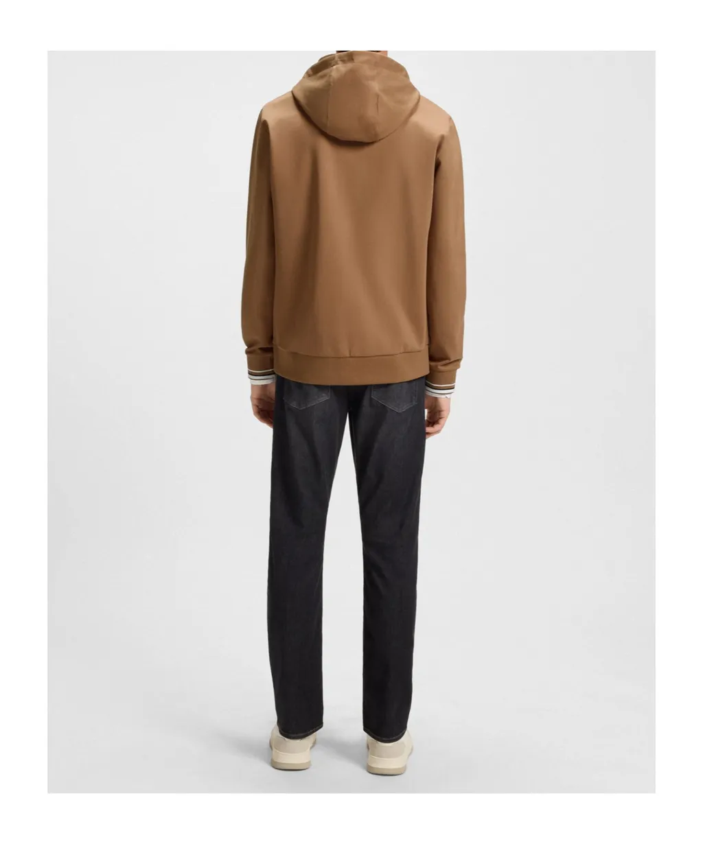 Zip-Fastening Hoodie