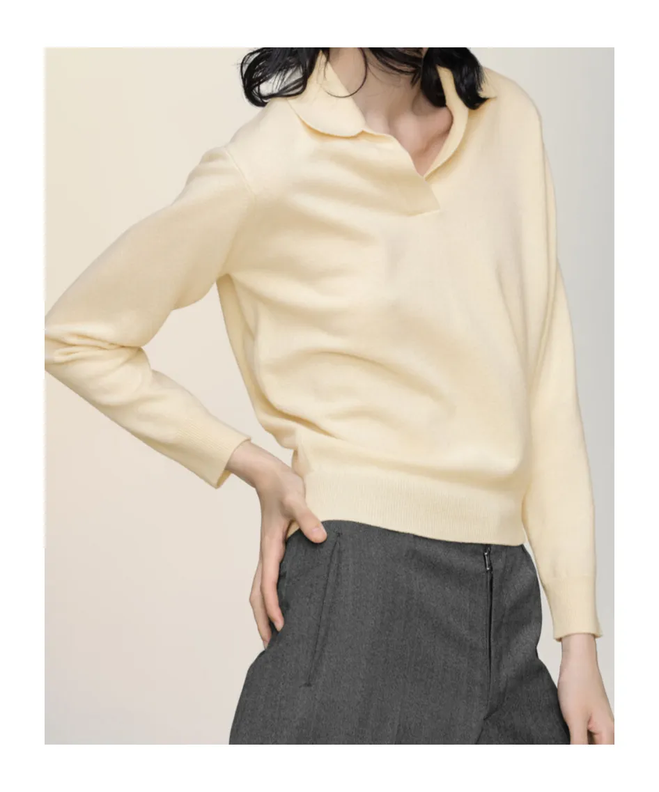 Virgin Wool Polo Shirt