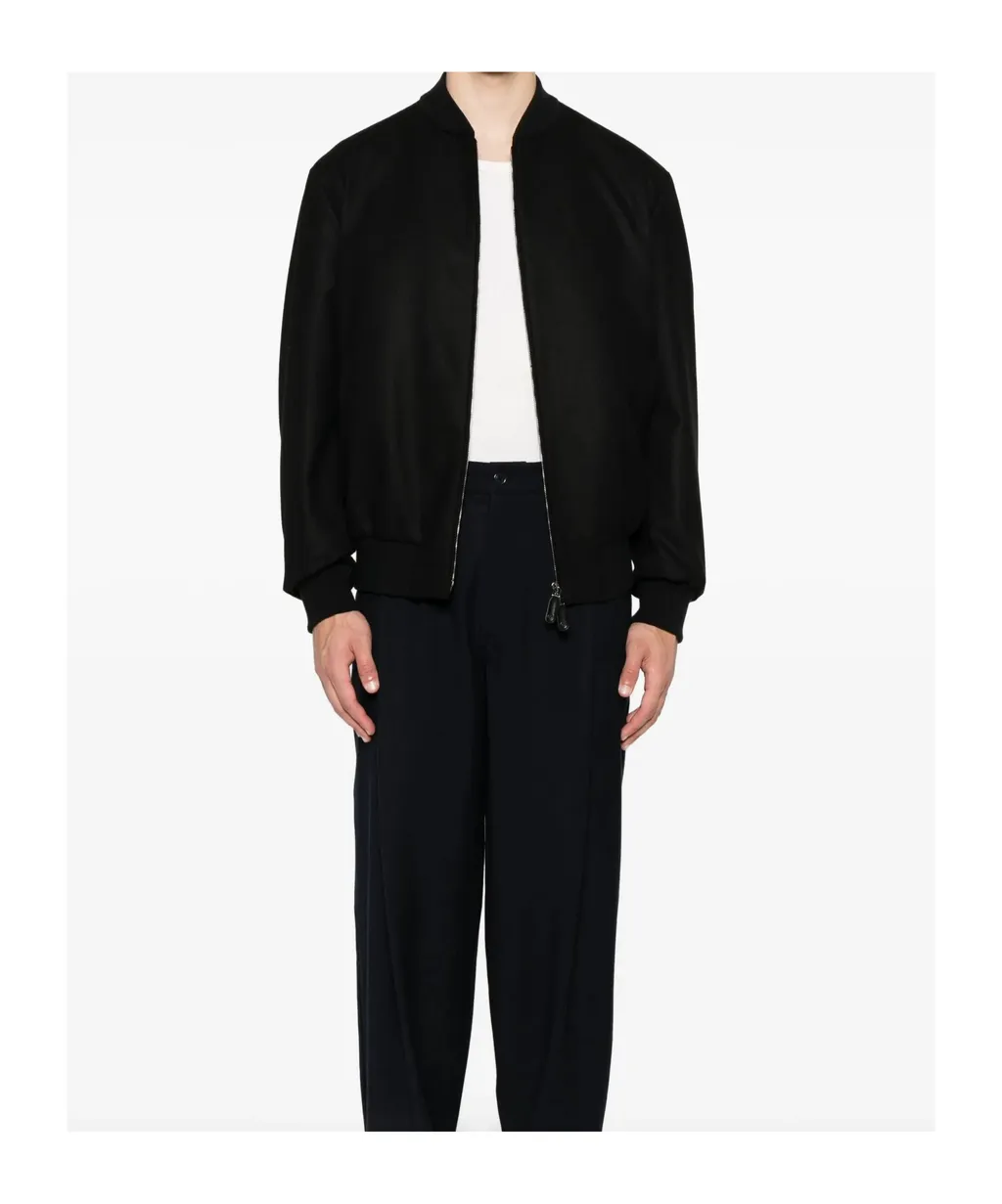 Zip-Fastening Bomber Jacket