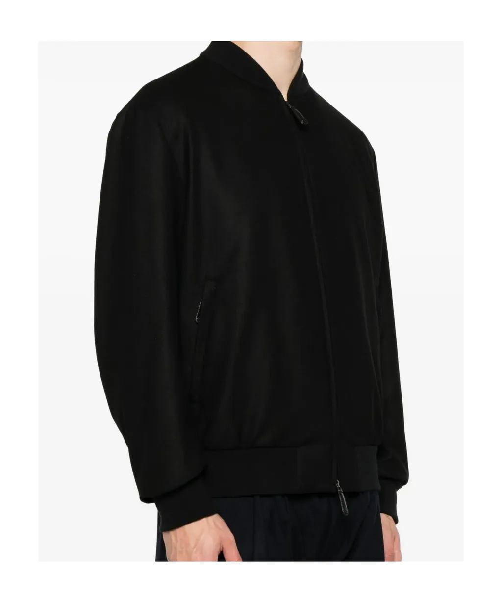 Zip-Fastening Bomber Jacket