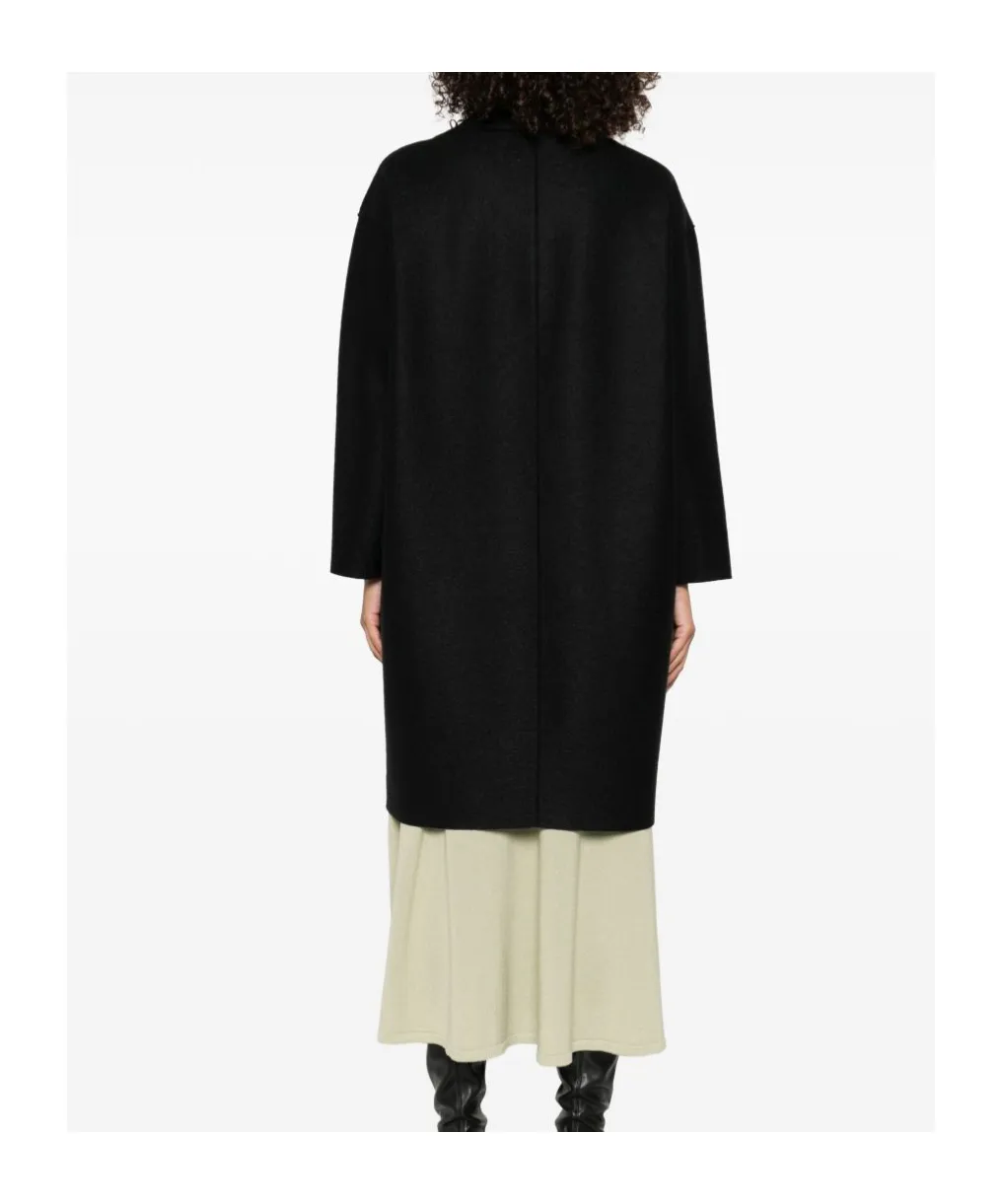 Double-Breasted Wool Coat