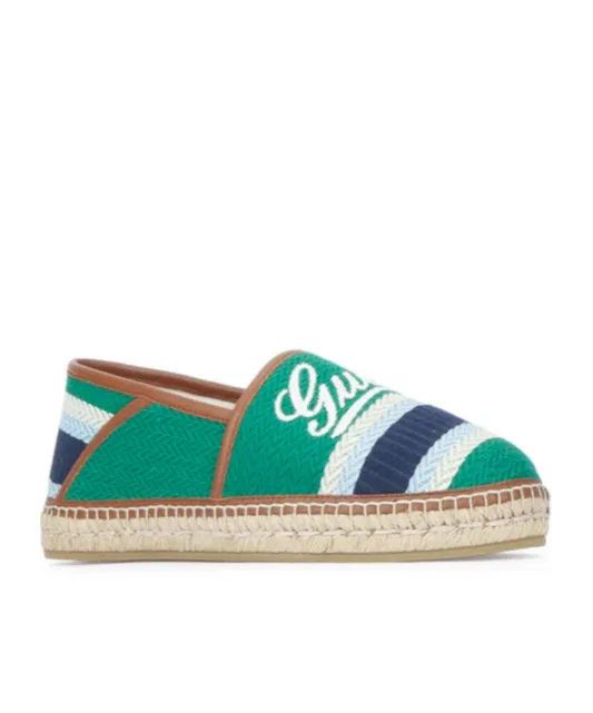 Gucci Script Slip-On Espadrilles
