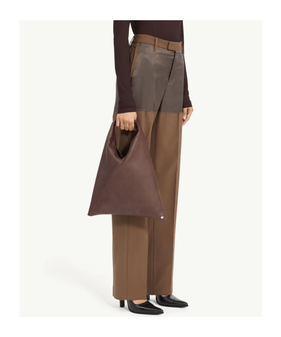 Mm6 Maison Margiela Straight Leg Panelled Trousers