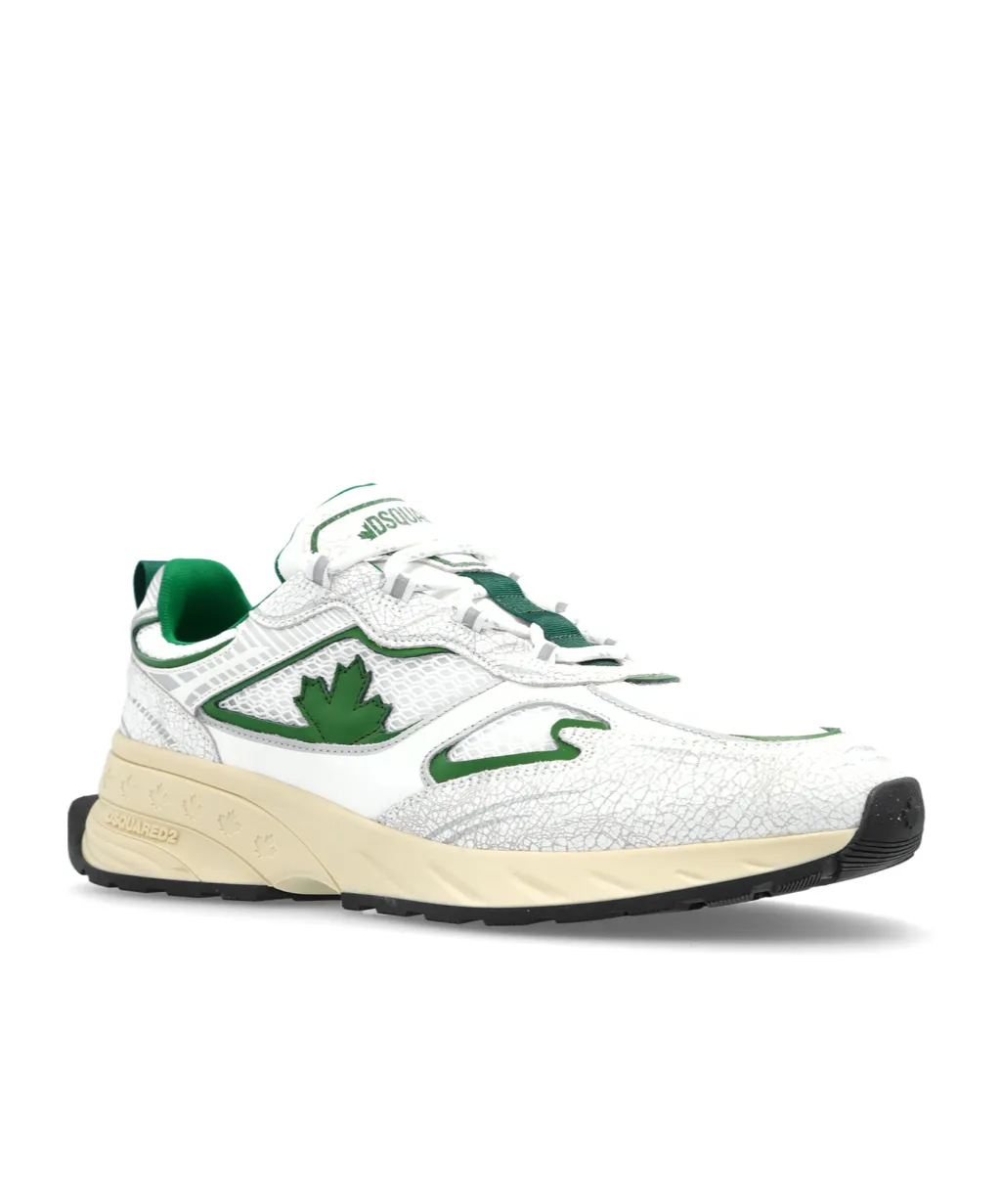 Leaf-Detail Sneakers