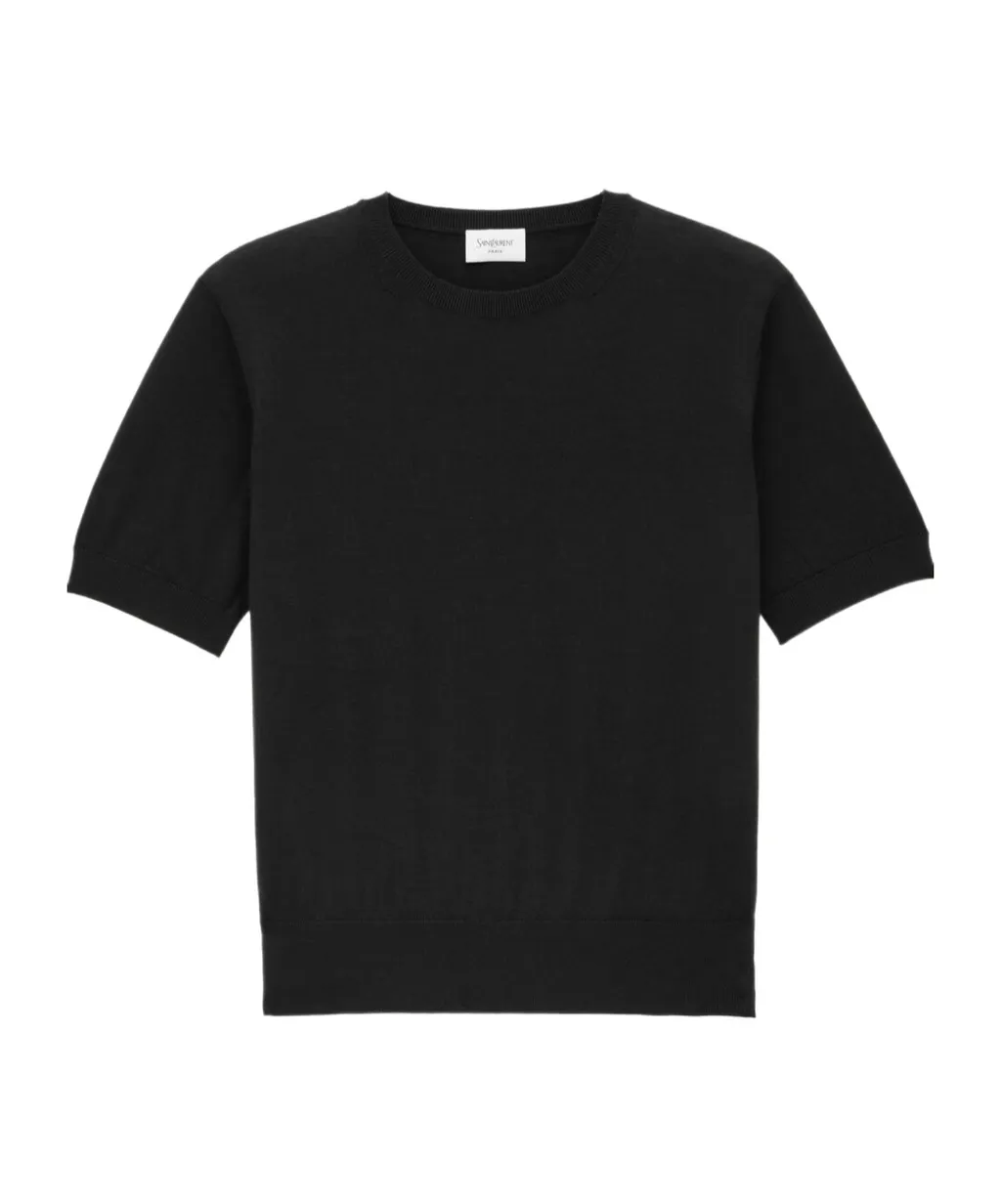 T-Shirt Sweater In Wool