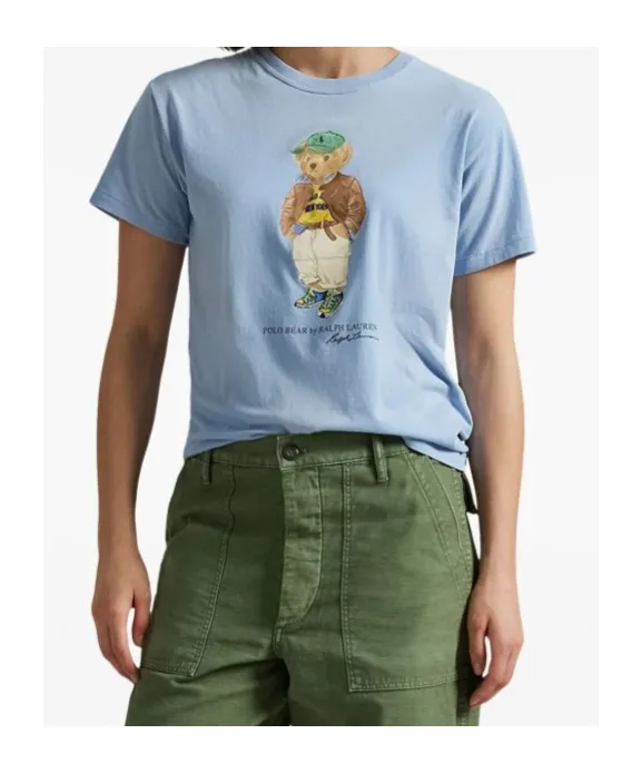 Polo Bear-Print T-Shirt