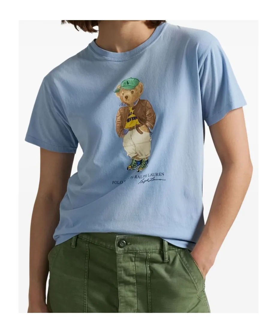 Polo Bear-Print T-Shirt