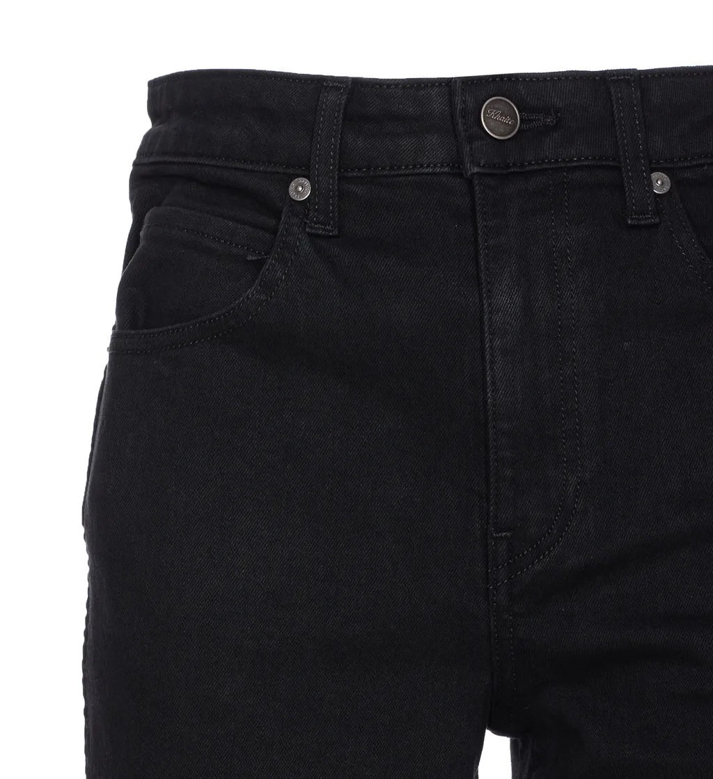 Zip-Fly Button Jeans