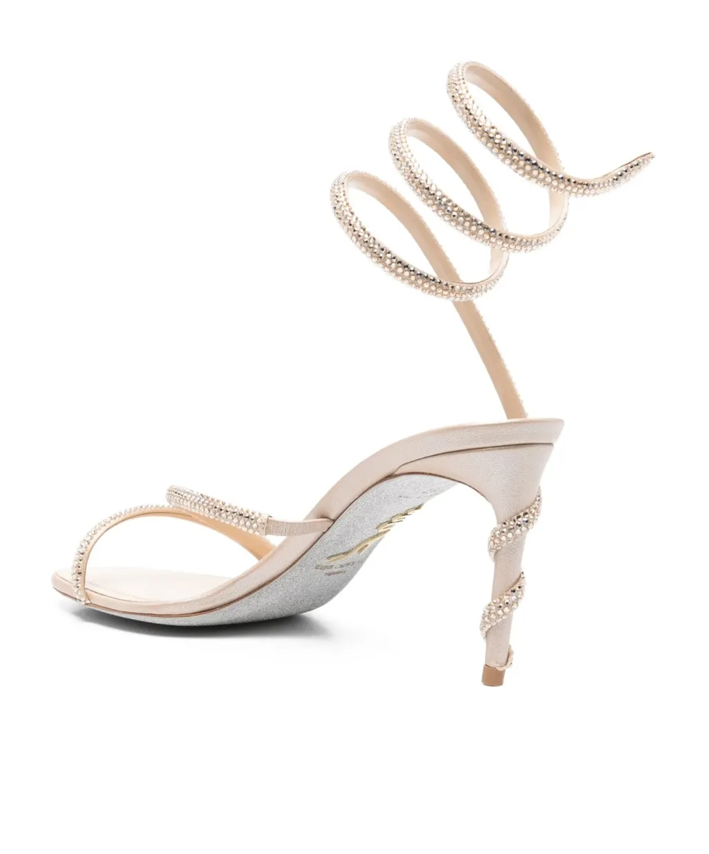 80Mm Margot Spiral-Embellished Sandals