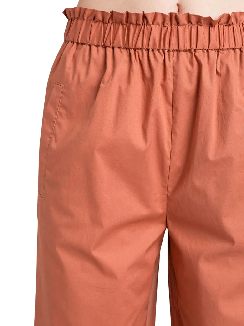 Elasticated-Waist Trousers