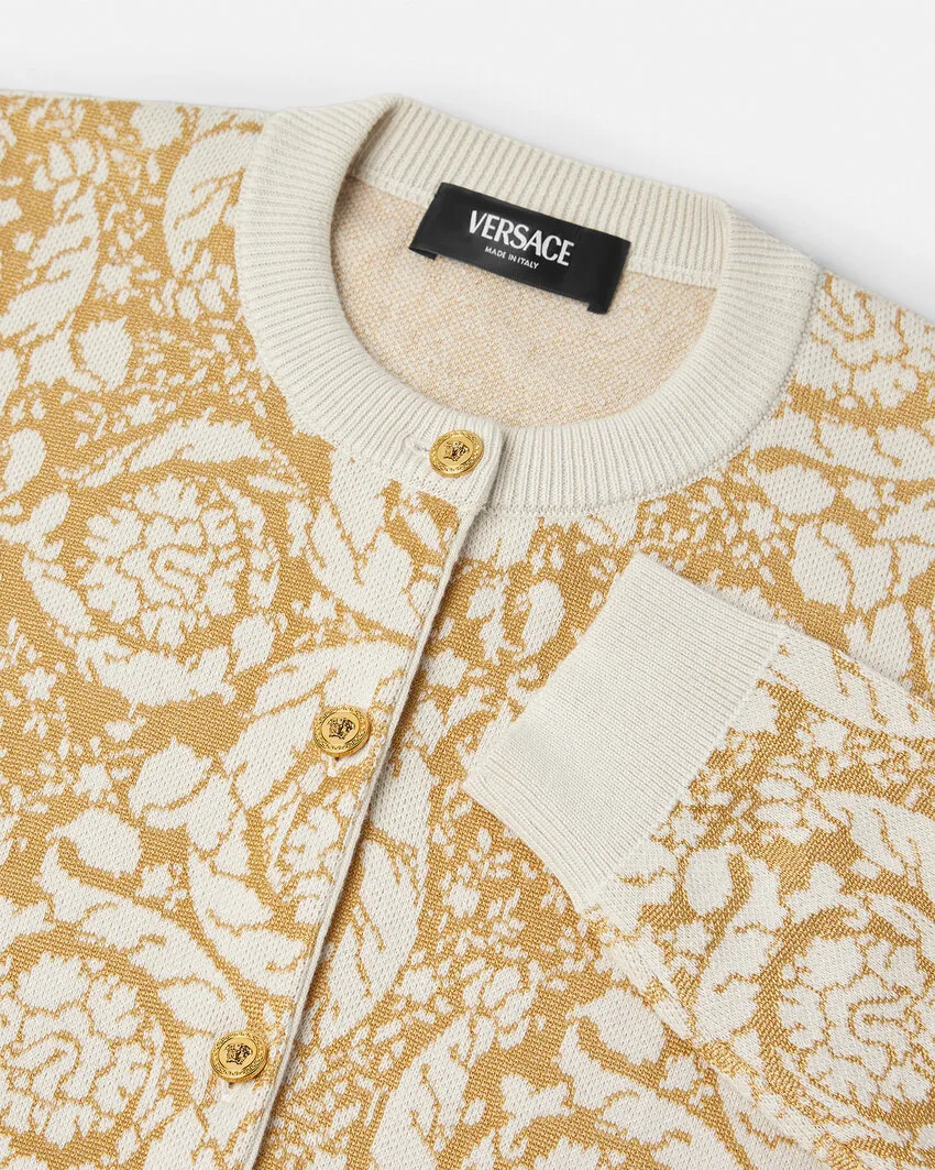 Barocco Jacquard Cardigan