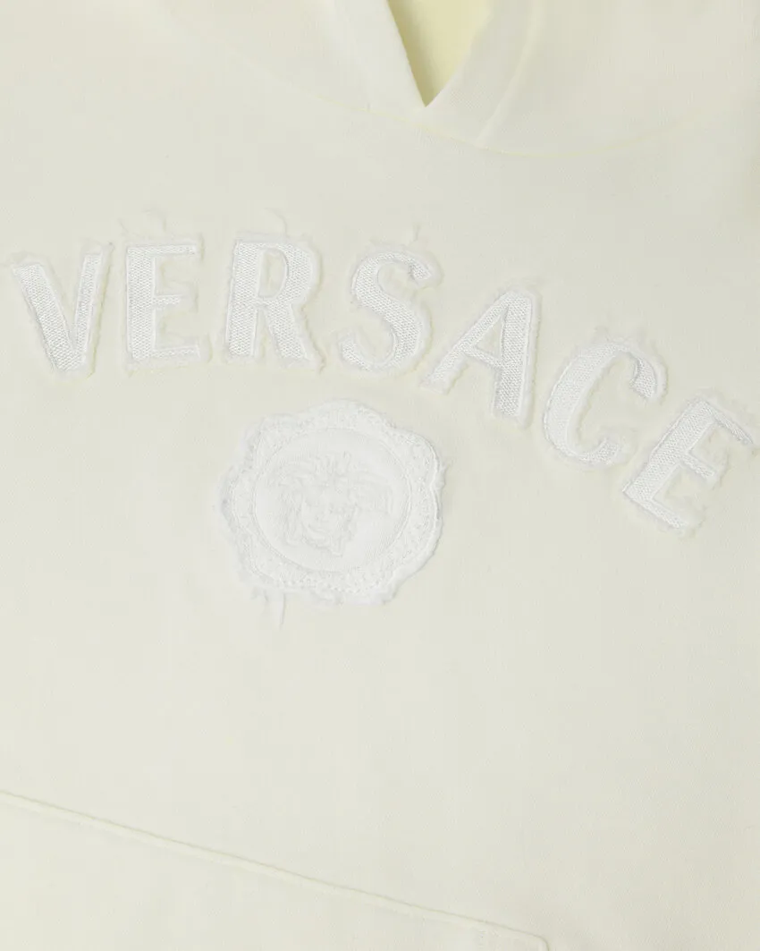 Embroidered Logo Hoodie