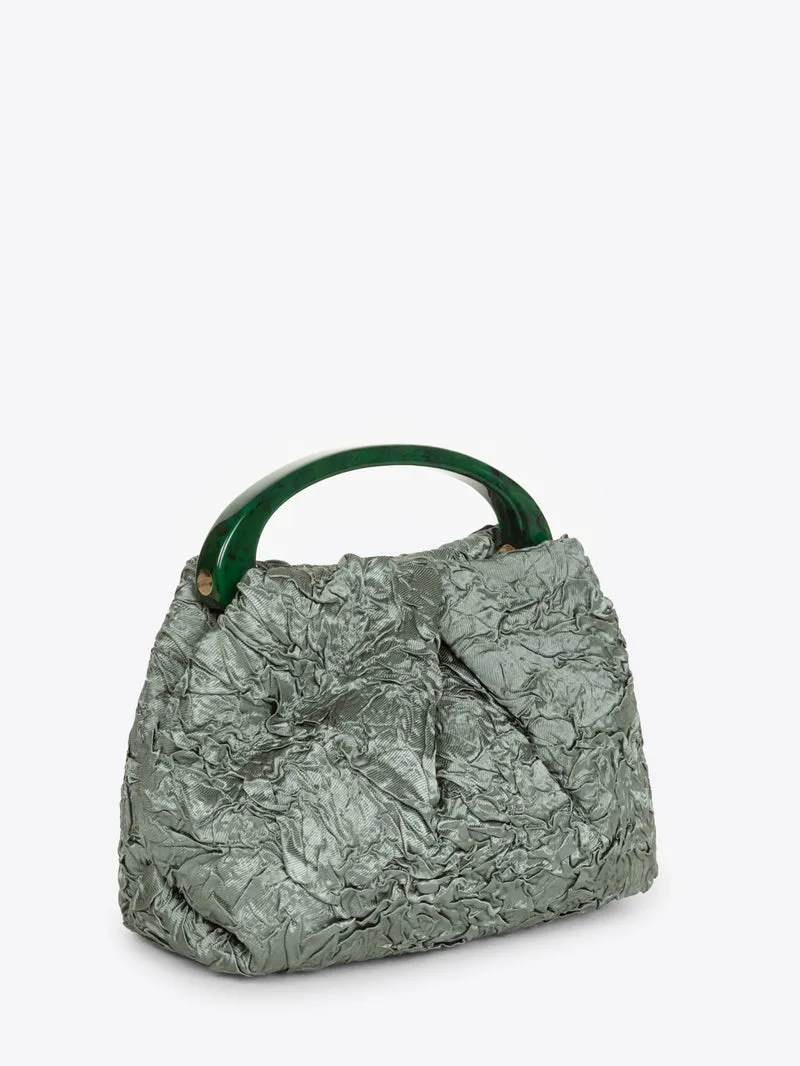 Small Pleated Crossbody Bag