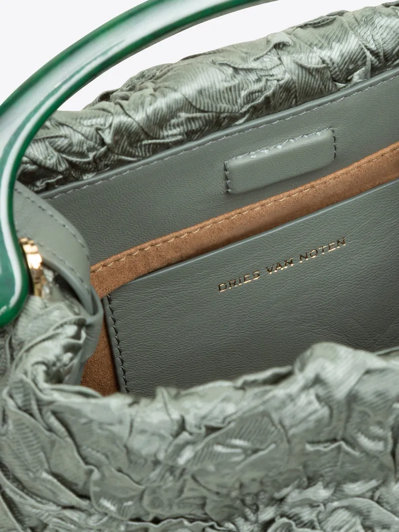 Small Pleated Crossbody Bag
