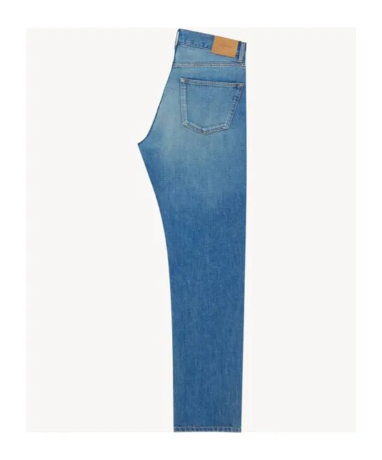 Mick Long Jeans In Norwegian Blue Denim