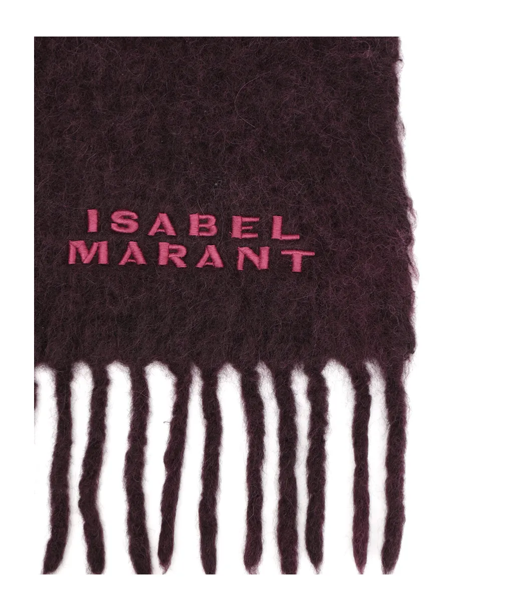 Two-Tone Fringed Scarf