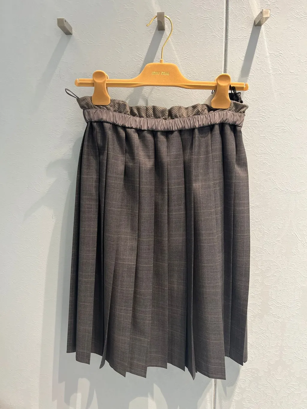 Pleated Mini Skirt