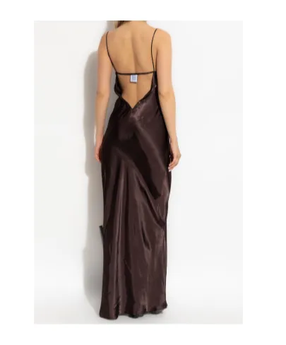 Side-Slit Slip Maxi Dress