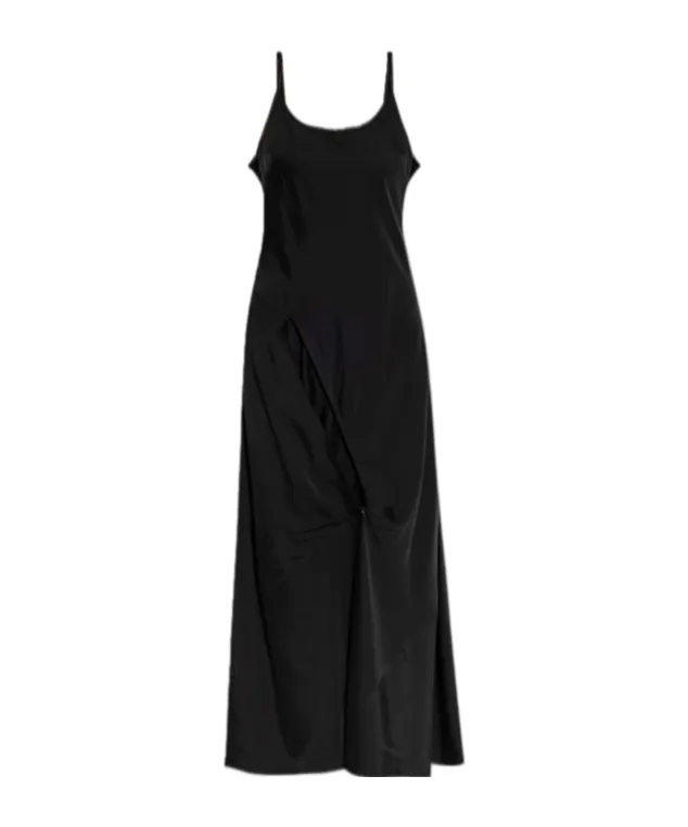 Draped Asymmetrical Dress