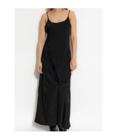 Draped Asymmetrical Dress