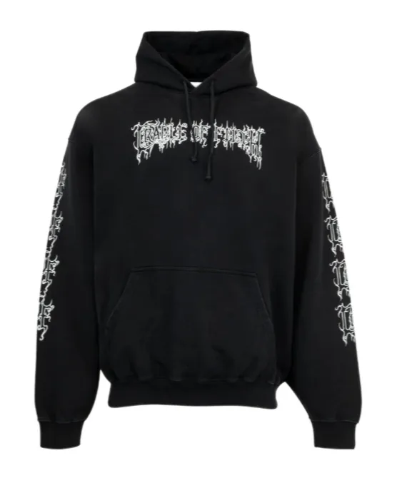 Vetements Cof Logo Oversized Hoodie