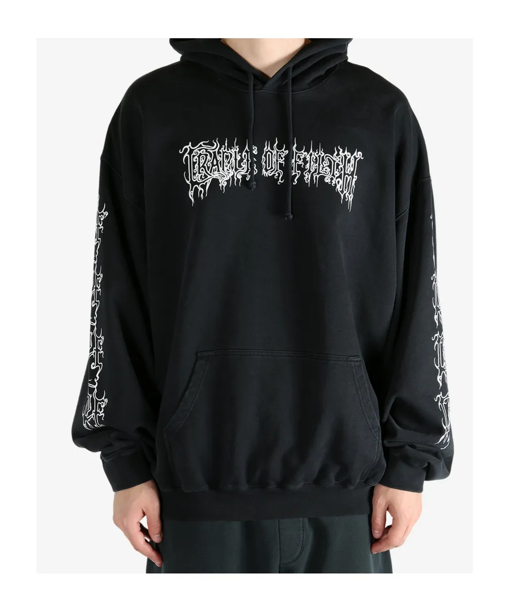 Vetements Cof Logo Oversized Hoodie