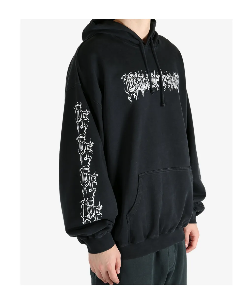 Vetements Cof Logo Oversized Hoodie