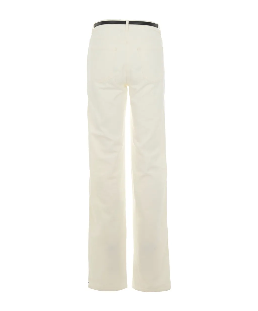 Side-Stripe Belted Trousers
